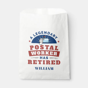 Sachets En Papier Typographie personnalisée des employés de bureau d