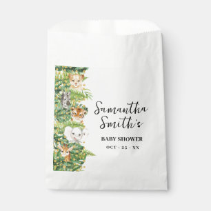 Sachets En Papier Un Baby shower animal sauvage Safari Animal Party