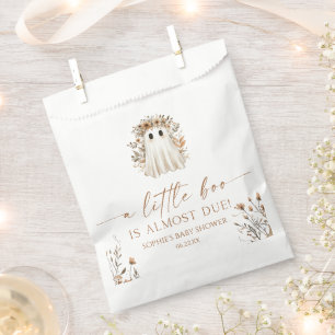 Sachets En Papier Un petit Baby shower Fleur sauvage Boo Boho Ghost