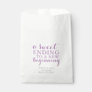 Sachets En Papier Une fin douce Favoriser le sac