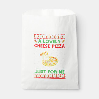 Sachets En Papier Une Jolie Chemise À La Pizza Au Fromage Seul Amusa