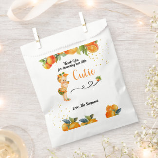 Sachets En Papier Une petite Cutie est sur son Baby shower Way Favor