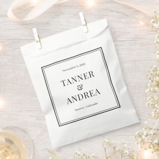 Sachets En Papier Uniquement nous éditable mariage couleur Favoriser
