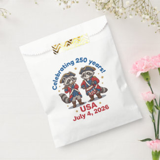 Sachets En Papier USA 250th Anniversary Souvenir,July 4 2026 Semi