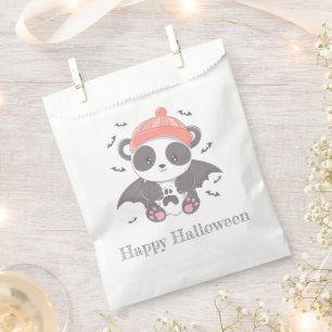 Sachets En Papier Vampire Panda Bats Ghost Halloween heureux