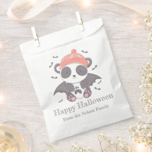 Sachets En Papier Vampire Panda Bats Ghost Halloween heureux