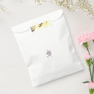 Sachets En Papier Vecteur de tatouage de fée papillon – Art floral v