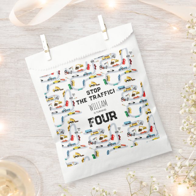 Sachets En Papier Véhicules de transport Voitures arrêter la circula (Coupé)