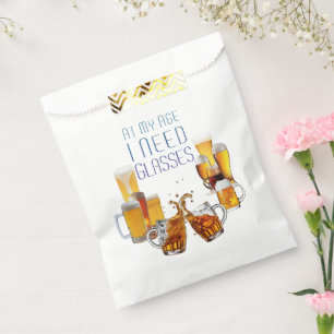 Sachets En Papier Verres à bière SlipperyJoe's verres à pilsner chop