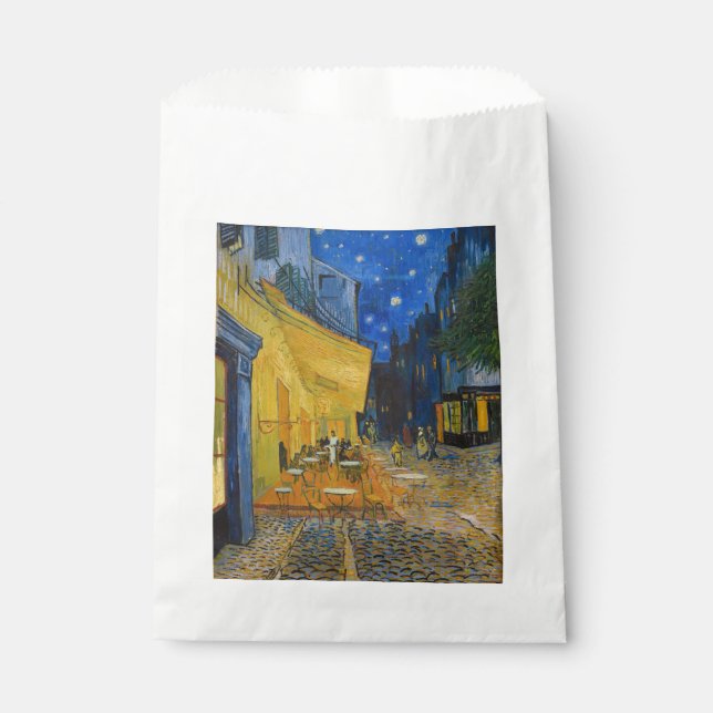 Sachets En Papier Vincent van Gogh - Café Terrasse en soirée (Devant)