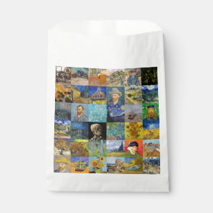 Sachets En Papier Vincent van Gogh - chefs-d'oeuvre Mosaic Patchwork