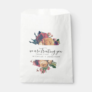 Sachets En Papier Vintage Antique Rose Mariage Traiter Favoriser Sac