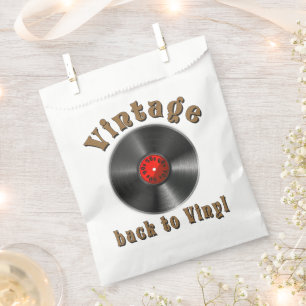 Sachets En Papier Vintage - Back to Vinyl, the record is back