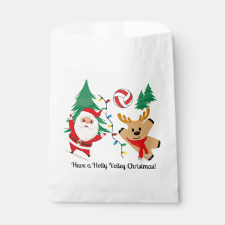Sachets En Papier Volleyball Team Treat Bag