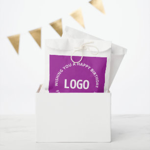 Sachets En Papier Votre logo et votre texte personnalisé Joyeux an