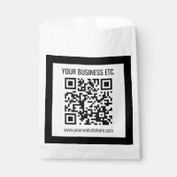 Votre nom d'entreprise et code QR modifiable