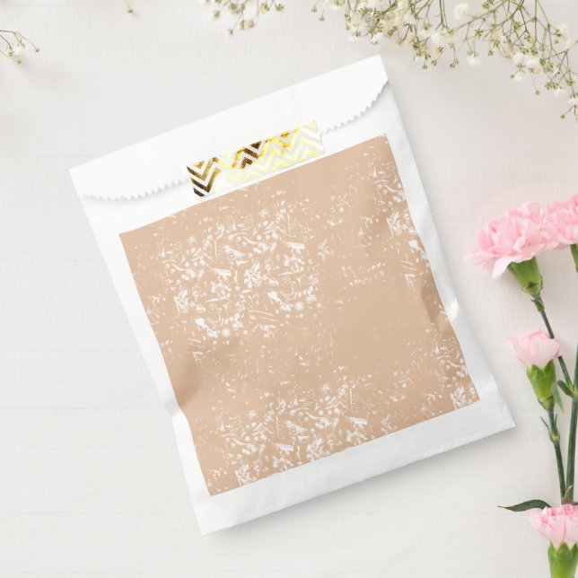 Sachets En Papier Vue rapprochée d'un mur texturé avec patte (Scellé)