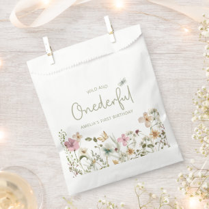 Sachets En Papier Wild & Onedering Fleur sauvage 1er anniversaire fê