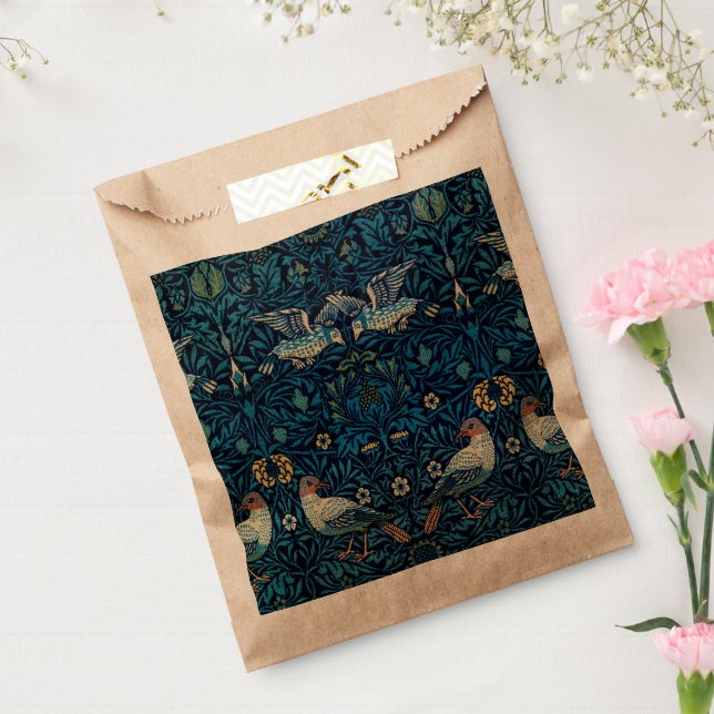 Sachets En Papier William Morris Blue Birds Tapestry Classic (Scellé)