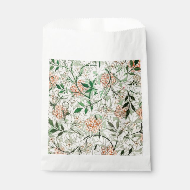 Sachets En Papier William Morris Jasmine Garden Flower Classic (Devant)