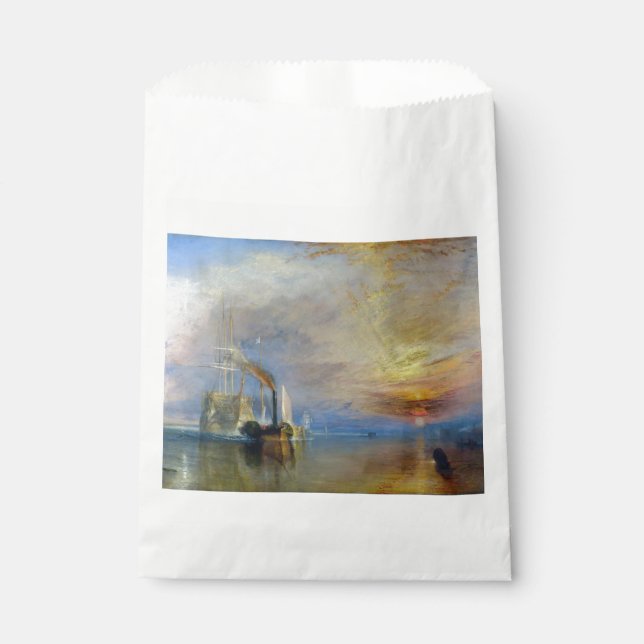 Sachets En Papier William Turner - Le Temeraire de combat (Devant)