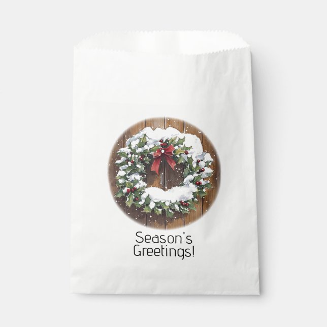 Sachets En Papier Winter Wonderland (Devant)