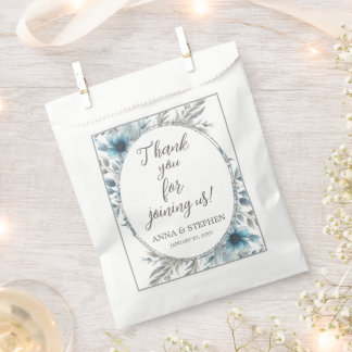 Sachets En Papier Winter Wonderland Floral Favor Sac