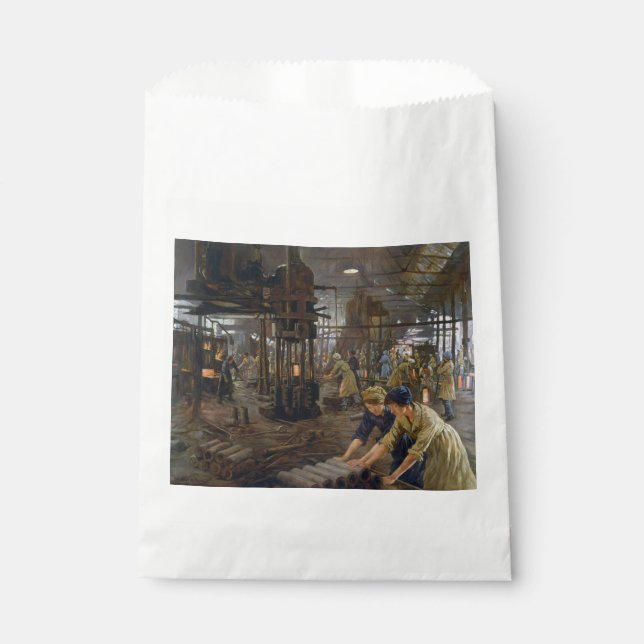 Sachets En Papier WW1 1918 Les femmes qui travaillent dans une usine (Devant)