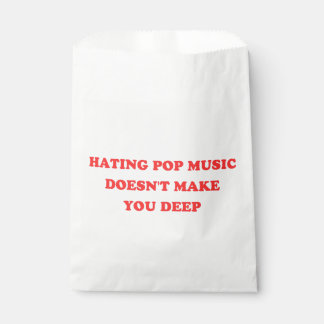 Sachets En Papier Y2K - Détester la musique pop ne vous rend pas pro