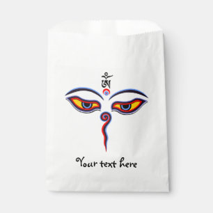 Sachets En Papier Yeux de sagesse de Bouddha - Les yeux du temple Bo