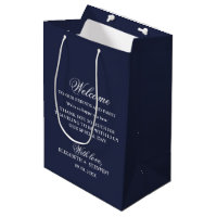 Sacoche de bienvenue pour mariage nautique Sacs d'