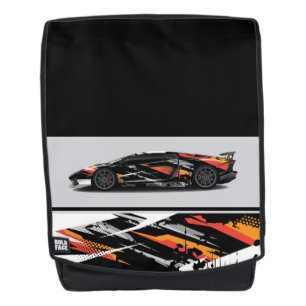 Sacoche de sac à dos pour voiture sport