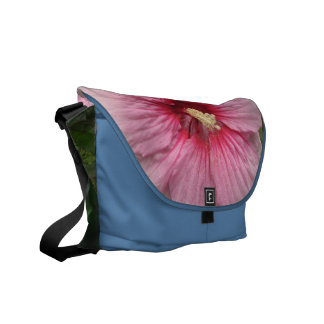 Sacoche Sac messenger d'été de l'hibiscus