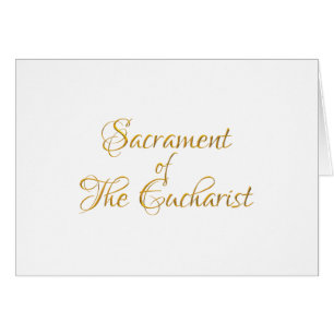Sacrament de The Eucharist Golden 3D
