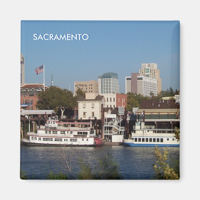 Sacramento, CA Fridge Magnet (Devant)