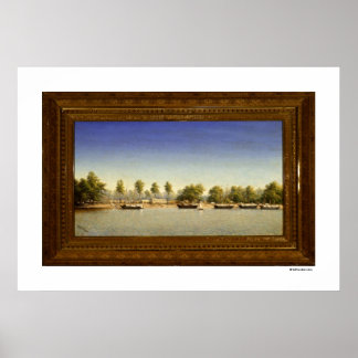 Sacramento City, juillet 1849 Poster