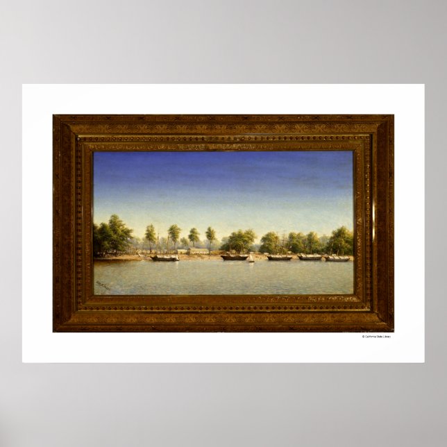 Sacramento City, juillet 1849 Poster (Devant)