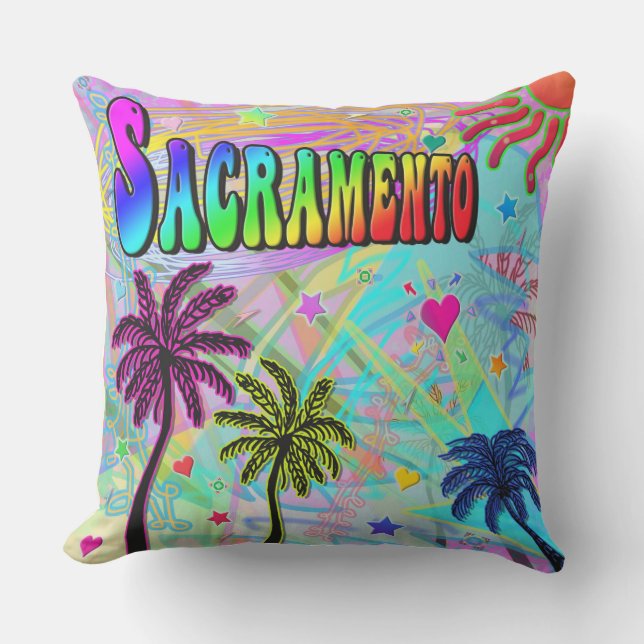 Sacramento Vivid Romance Coussin (Recto)