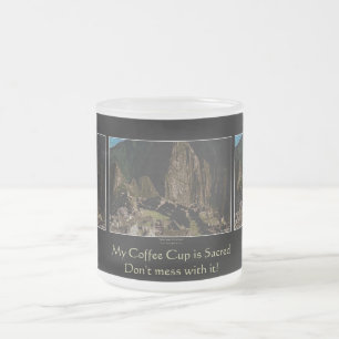 "Sacré café Coupe" Machu Picchu Humour Incan Mug