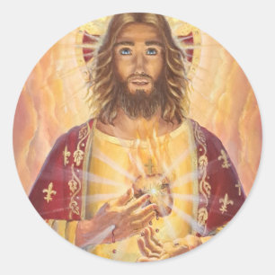 Sacré Coeur de Jésus, Art, Stickers