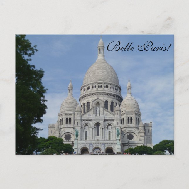 Sacré Coeur Paris - carte postale (Devant)