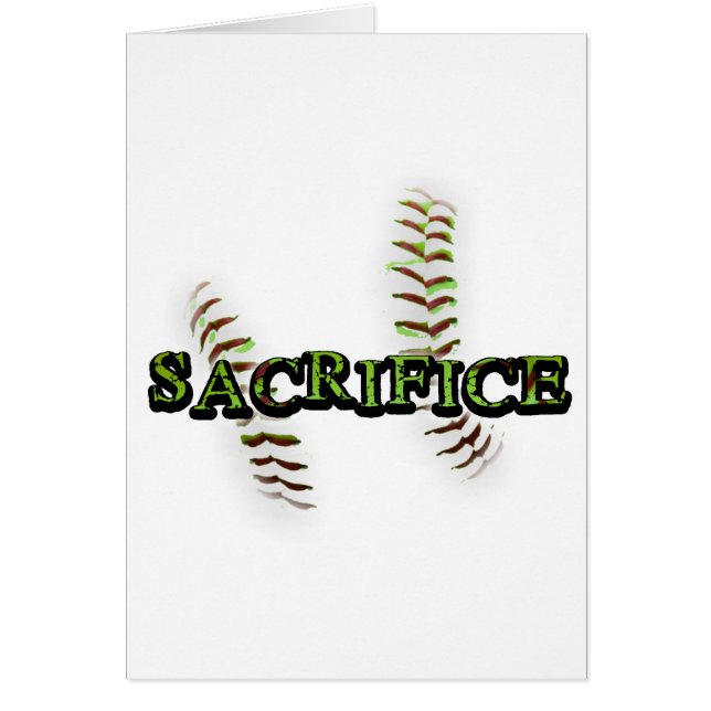 Sacrifiez le softball de terrain rapide (Devant)
