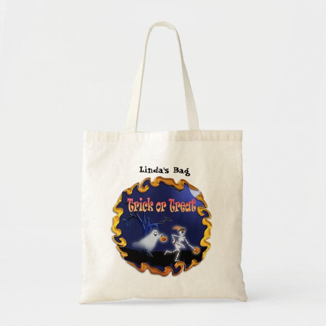 Sacs à bonbons d'Halloween pour enfants (Devant)