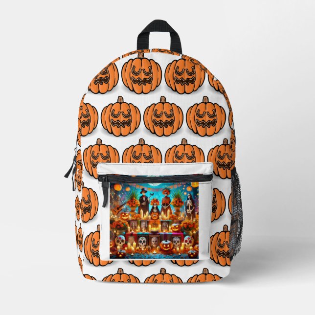 Sacs à dos amusants pour la fête d'Halloween  (Recto)