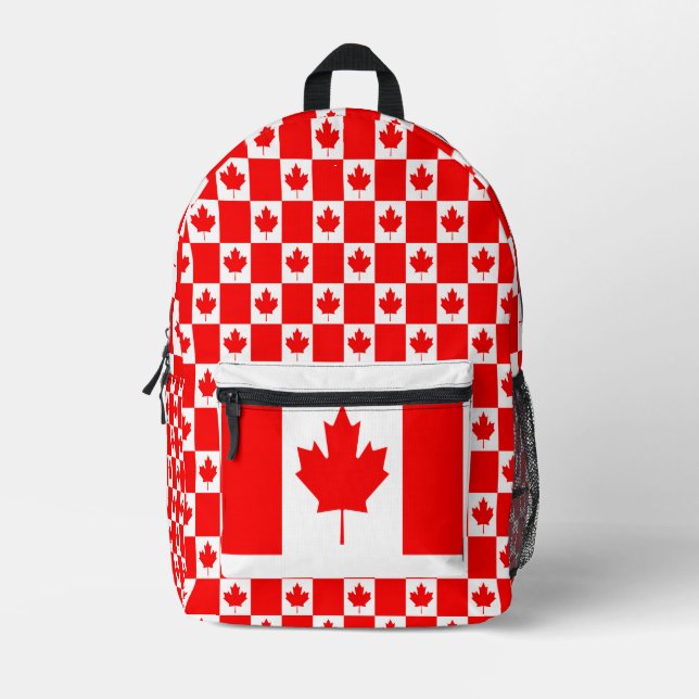 Sacs à dos drôles art Canada (Recto)