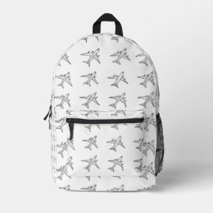 Sacs à dos motif avion