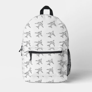 Sacs à dos motif avion