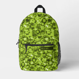 Sacs à dos motif Shibori Neon et Vert Armée pour a