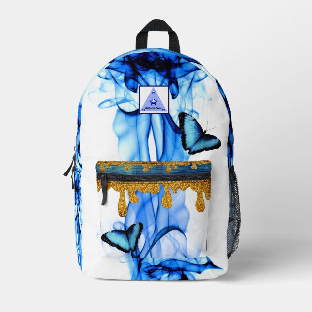 Sacs à dos personnalisés | Papillons | Sac à dos  (Recto)
