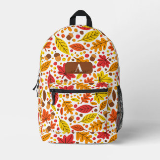 Sacs à dos personnalisés pour enfants avec feuille